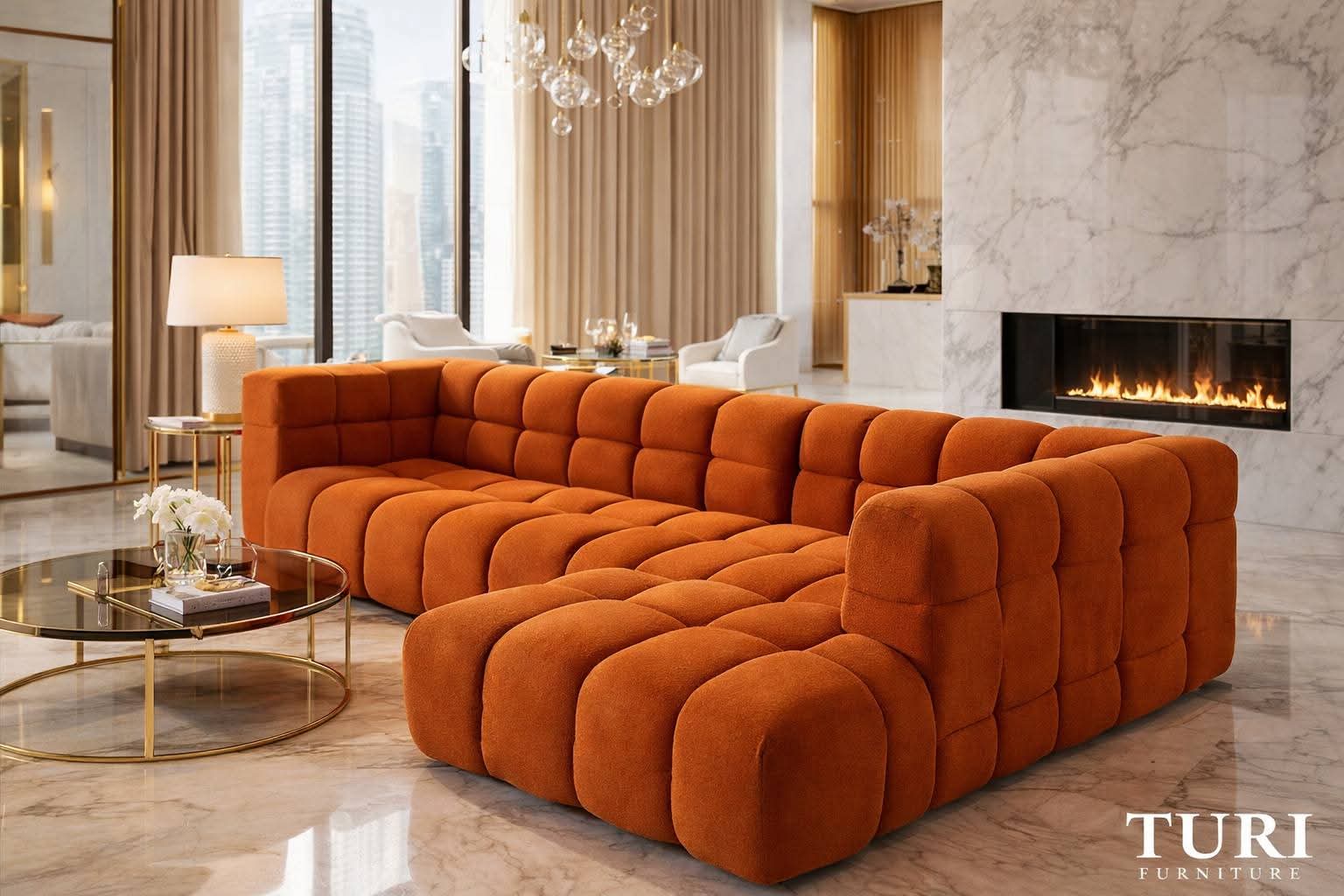 Imara Grand Cloud Sectional Sofa